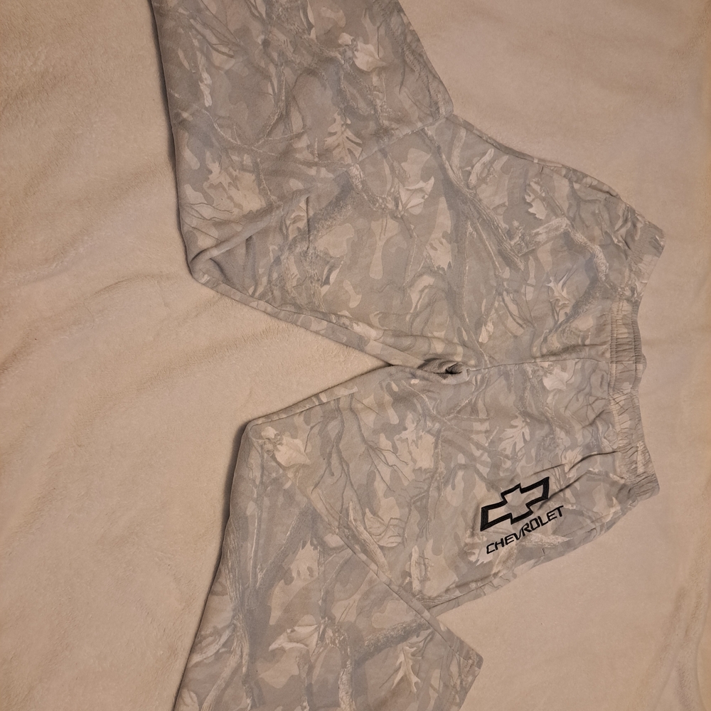 Chevrolet Women's Gray Camo Joggers